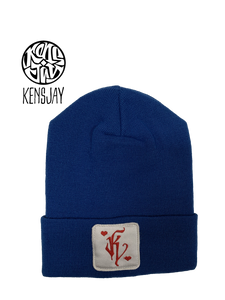 BEANIE "POKER CAP" BLU