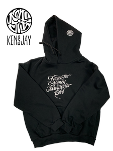 HOODIE "NEVER FOR MONEY ALWAYS FOR LOVE"