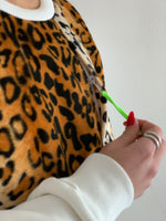 Load image into Gallery viewer, SWEATSHIRT LEOPARD PRINT
