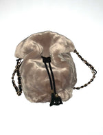 Load image into Gallery viewer, BUCKET BAG IN PELLICCIA
